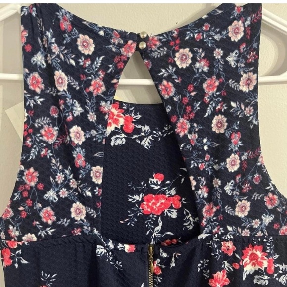 Floral High Low Dress - Picture 1 of 4
